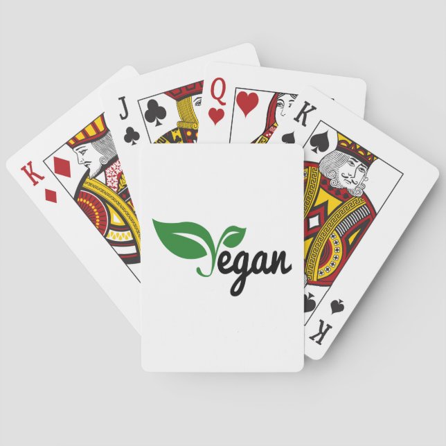Vegan Playing Cards (Back)