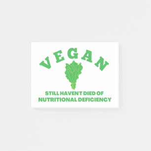 vegan post-it notes