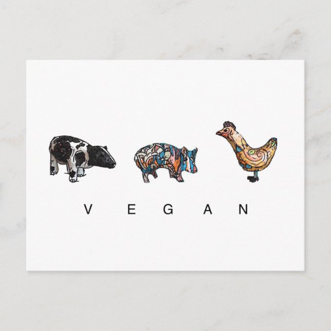 Vegan Postcard (Front)