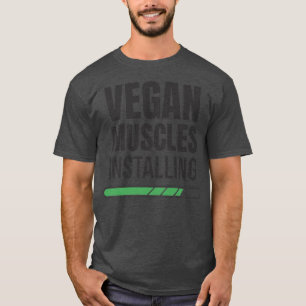 Vegan Power Vegetarian Plant Muscle Bodybuilding W T-Shirt