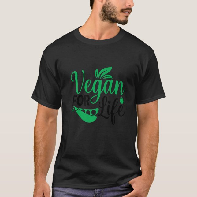 Vegan Power Veggie Vegan Healthy Muscle Vegetaria  T-Shirt (Front)