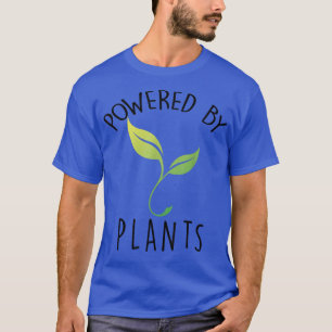 Vegan Powered By Plants , Vegetarian Herbivore T-Shirt