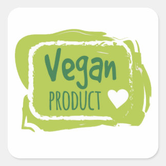 Vegan Product Label