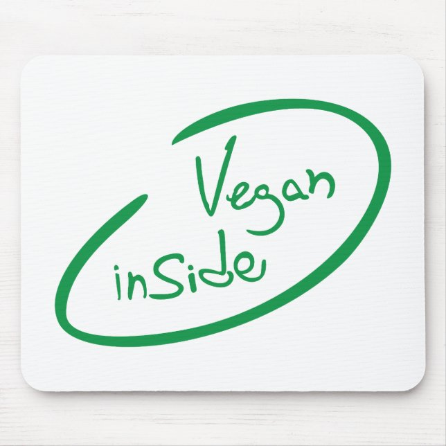 Vegan products mouse mat (Front)