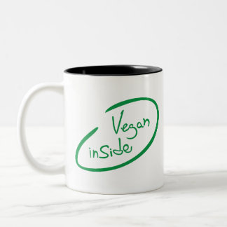 Vegan products Two-Tone coffee mug