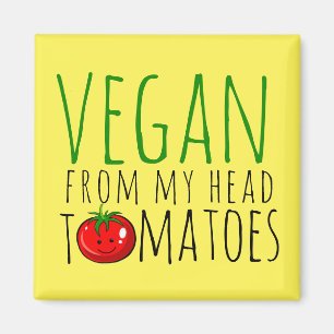 Vegan Pun Magnet