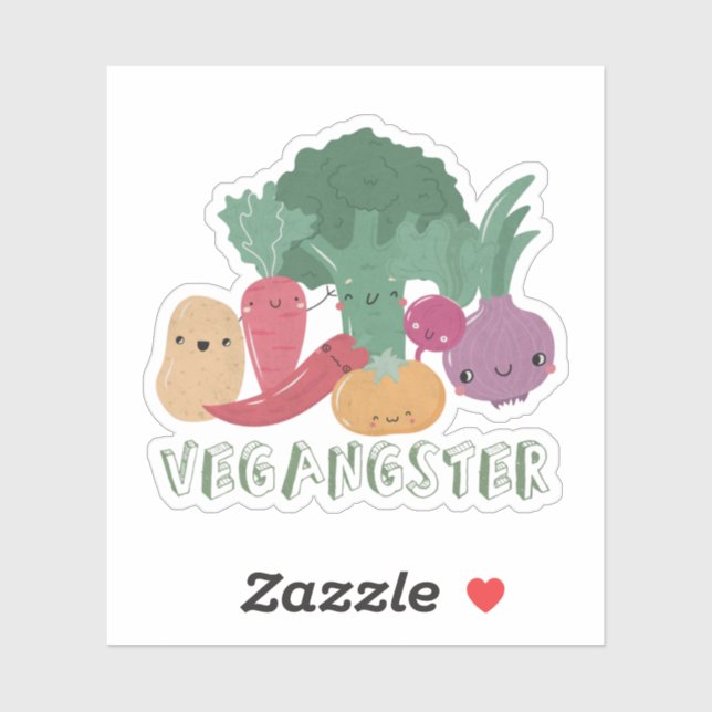 Vegan Pun: Vegangster (Sheet)