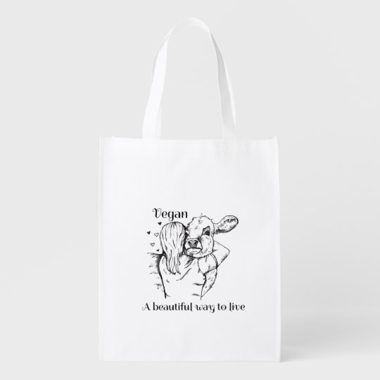 vegan reusable bag