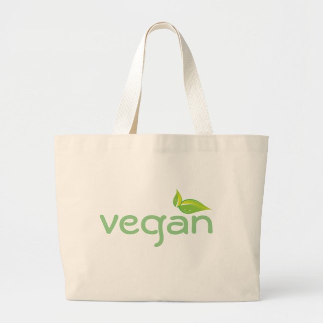 Vegan Reusable Shopping Bag (Front)