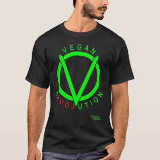 Vegan Revolution T-Shirt: by conRADICAL VEGAN T-Shirt