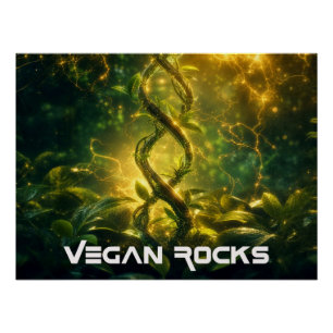 VEGAN ROCKS POSTER