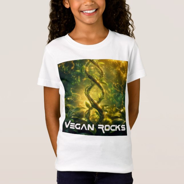 VEGAN ROCKS T-Shirt (Front)