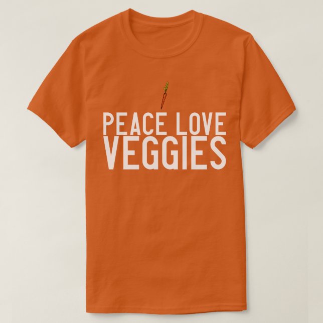 Vegan rot Gift T-Shirt (Design Front)