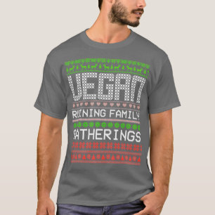 Vegan Ruining Family Gatherings Vegan Christmas T-Shirt