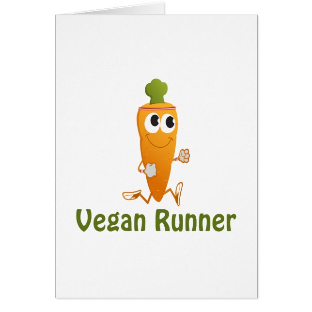 Vegan Runner - Carrot (Front)
