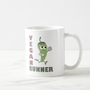 Vegan Runner - Running Pepper Coffee Mug
