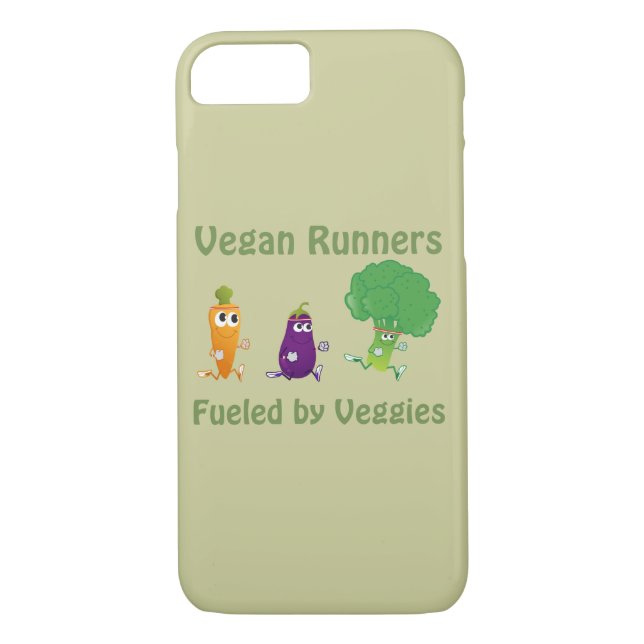 Vegan runners - Fuelled by veggies Case-Mate iPhone Case (Back)