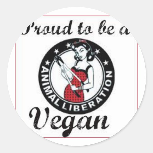 Vegan Sticker (Front)