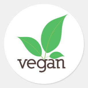 Vegan Sticker Labels