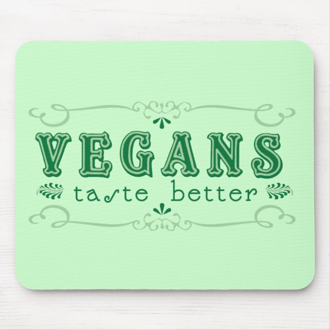 Vegan Taste Mouse Mat (Front)