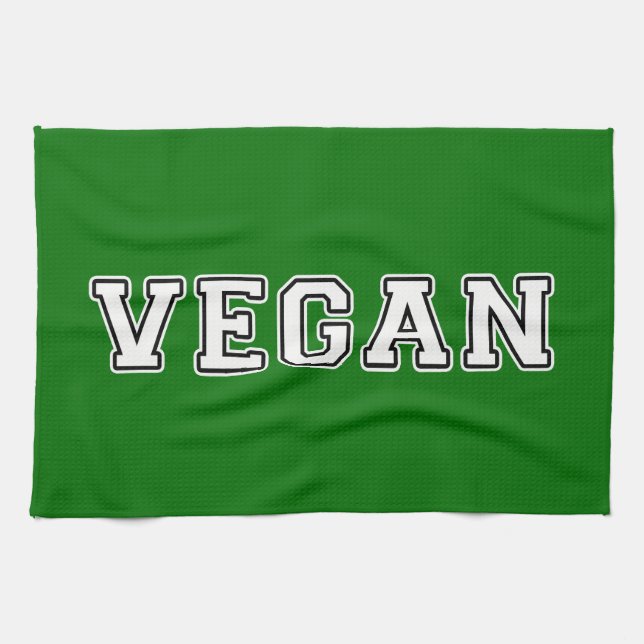 Vegan Tea Towel (Horizontal)