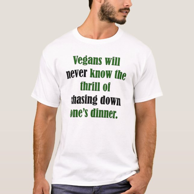 Vegan Thrills T-Shirt (Front)
