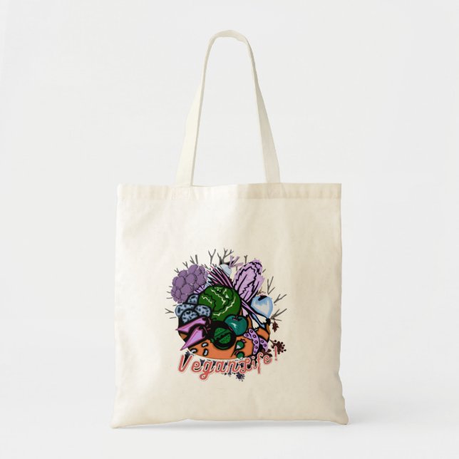 Vegan  tote bag (Front)