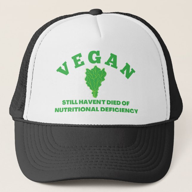 vegan trucker hat (Front)