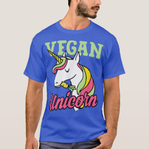 Vegan Unicorn Magical Pro Vegan Kawaii Unicorn Aes T-Shirt