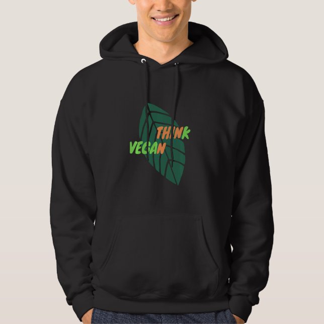 Vegan Vegan Hoodie (Front)