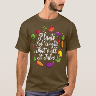 Vegan Veganism Vegetarian Vegetarianism Plant Diet T-Shirt