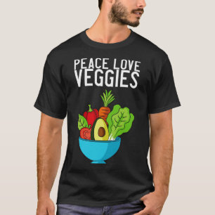 Vegan Vegetables Bowl T-Shirt