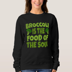 Vegan Vegetarian Broccoli Vegetable Sweatshirt