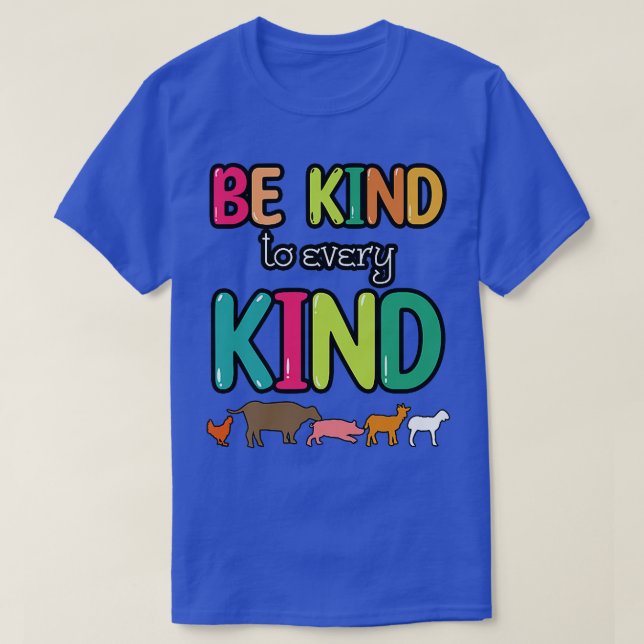 Vegan Vegetarian Food Vegans Friends Cow Pig Chick T-Shirt (Design Front)