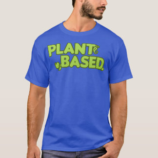 Vegan Vegetarian Food Vegans Plant Based Green Vin T-Shirt
