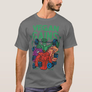 Vegan Vegetarian Paprika Bodybuilding Brokkoli Car T-Shirt