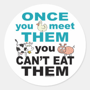 Vegan Vegetarian Stickers
