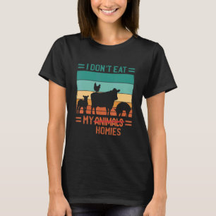 Vegan Vegetarian Vegan Vegetarian T-Shirt