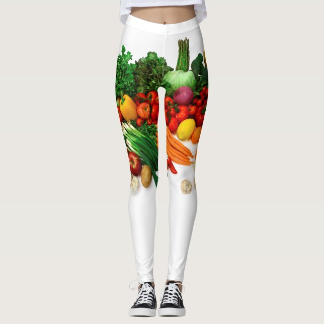 VEGAN veggie leggings (Front)