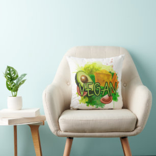 Vegan Veggies  Cushion