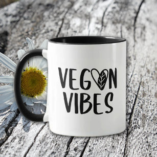 Vegan Vibes, Green Lifestyle  Mug