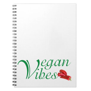 Vegan vibes notebook