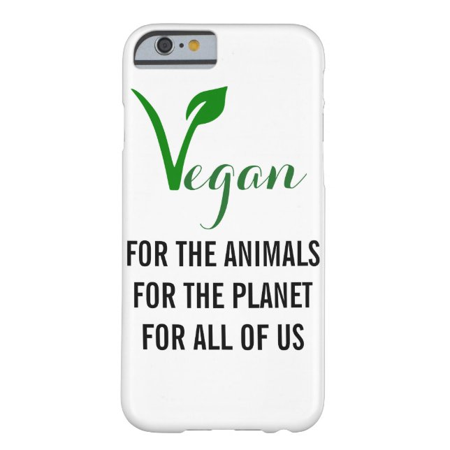 VEGAN WILL BE THE ANIMALS, WILL BE THE PLANET, Case-Mate iPhone CASE (Back)