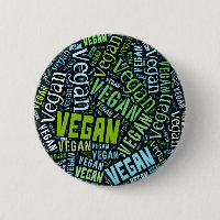 "Vegan" Word-Cloud Mosaic
