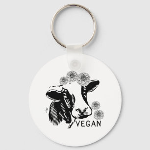 Vegan Workout Animal Free Die Vegetarian Gifts Key Ring