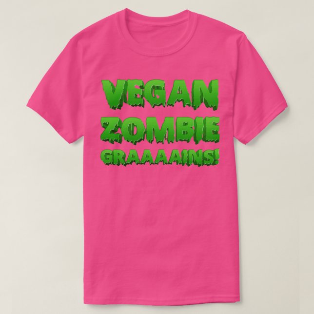 vegan zombie T-Shirt (Design Front)
