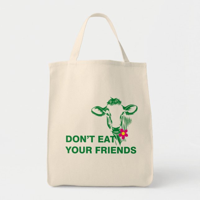 Veganism Tote Bag (Front)