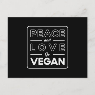 Veganism Vegan Vegetarian Vegetables Gift Idea Postcard