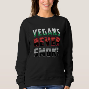 Veganism Vegetarian Animals Rights Vegan Gift Idea Sweatshirt