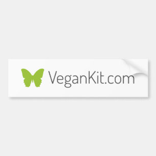 VeganKit Bumper Sticker